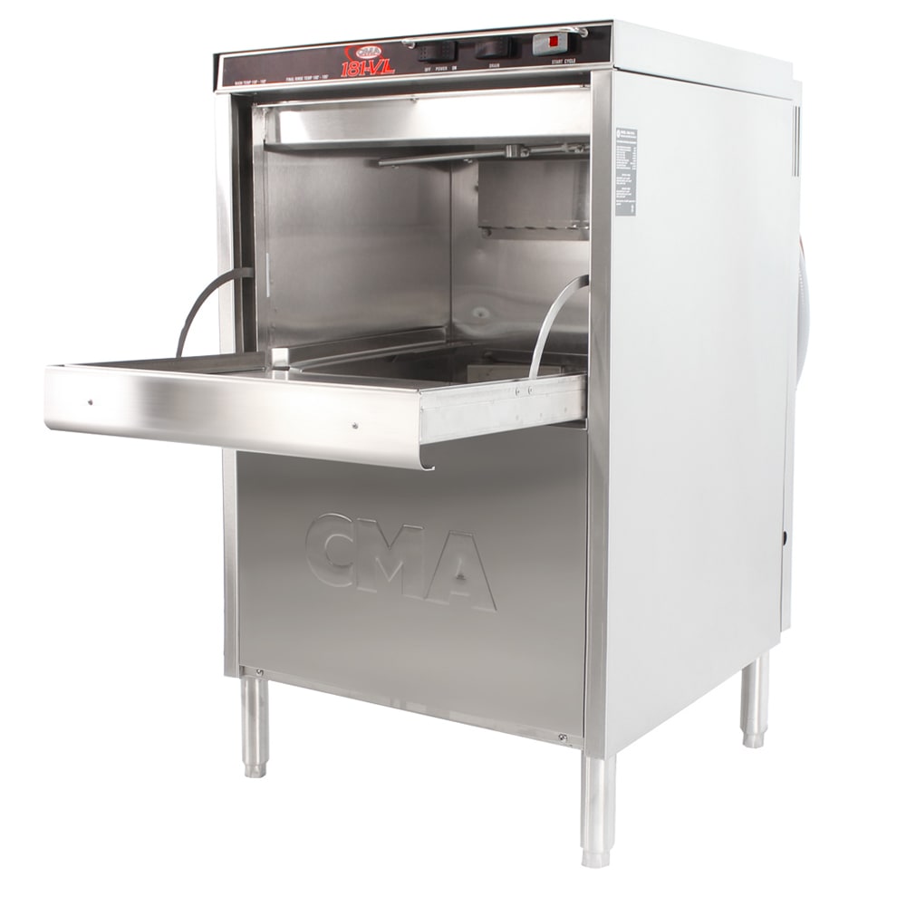 CMA Dishmachines CMA-181-VL High Temp Undercounter Glass Washer - (20 ...