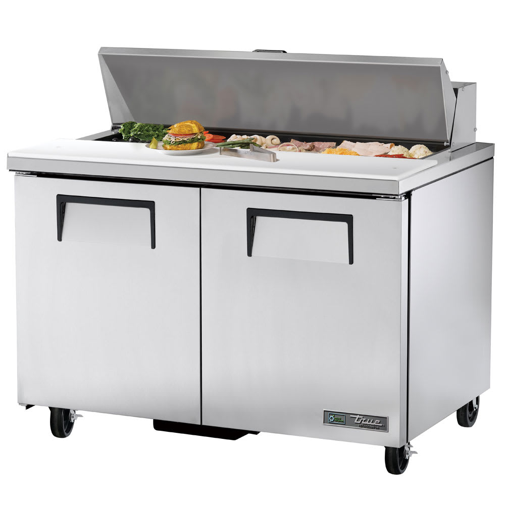 True TSSU-48-12-HC 48" Sandwich/Salad Prep Table W/ Refrigerated Base ...