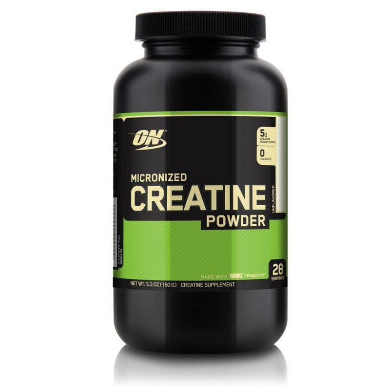 Optimum Nutrition Creatine Powder Unflavored Plant Based Pros