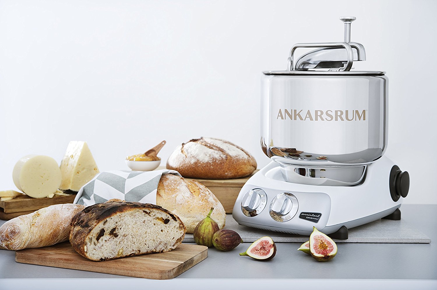  Ankarsrum Original 6230 Black Diamond and Stainless Steel 7  Liter Stand Mixer : Home & Kitchen