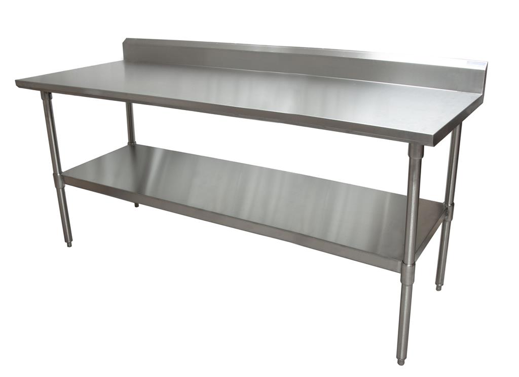 BK Resources VTTR5-7230 Stainless Steel Work Table, 72