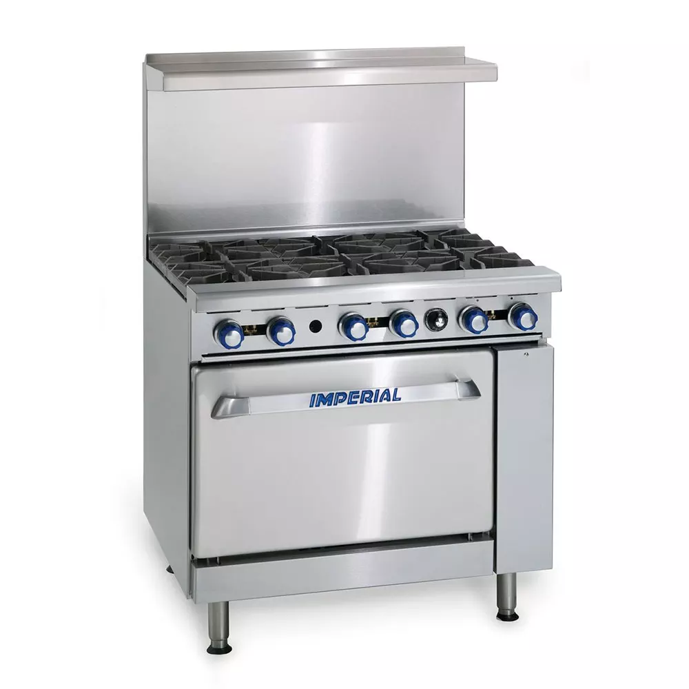 imperial 6 burner stove with convection oven