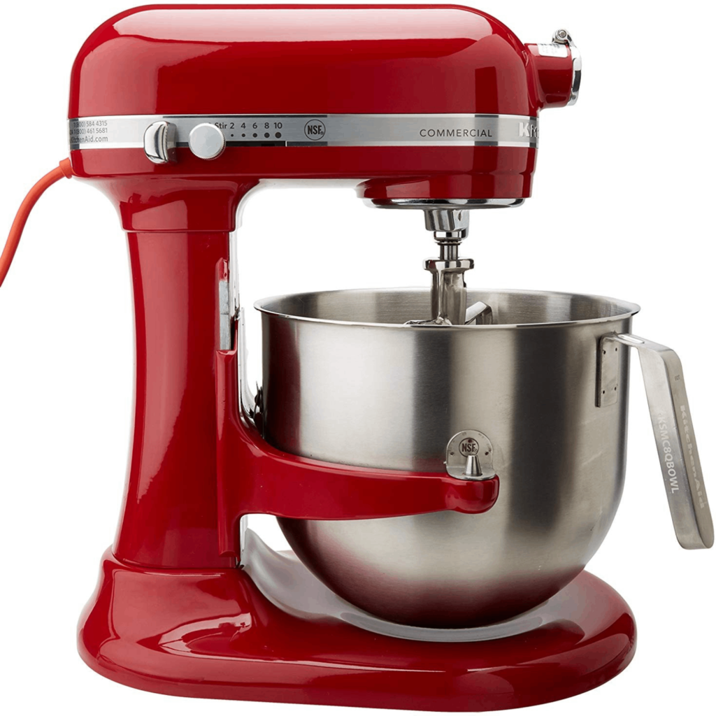 KitchenAid Commercial Series 8 Qt Bowl Lift Stand Mixer KSM8990 Series 