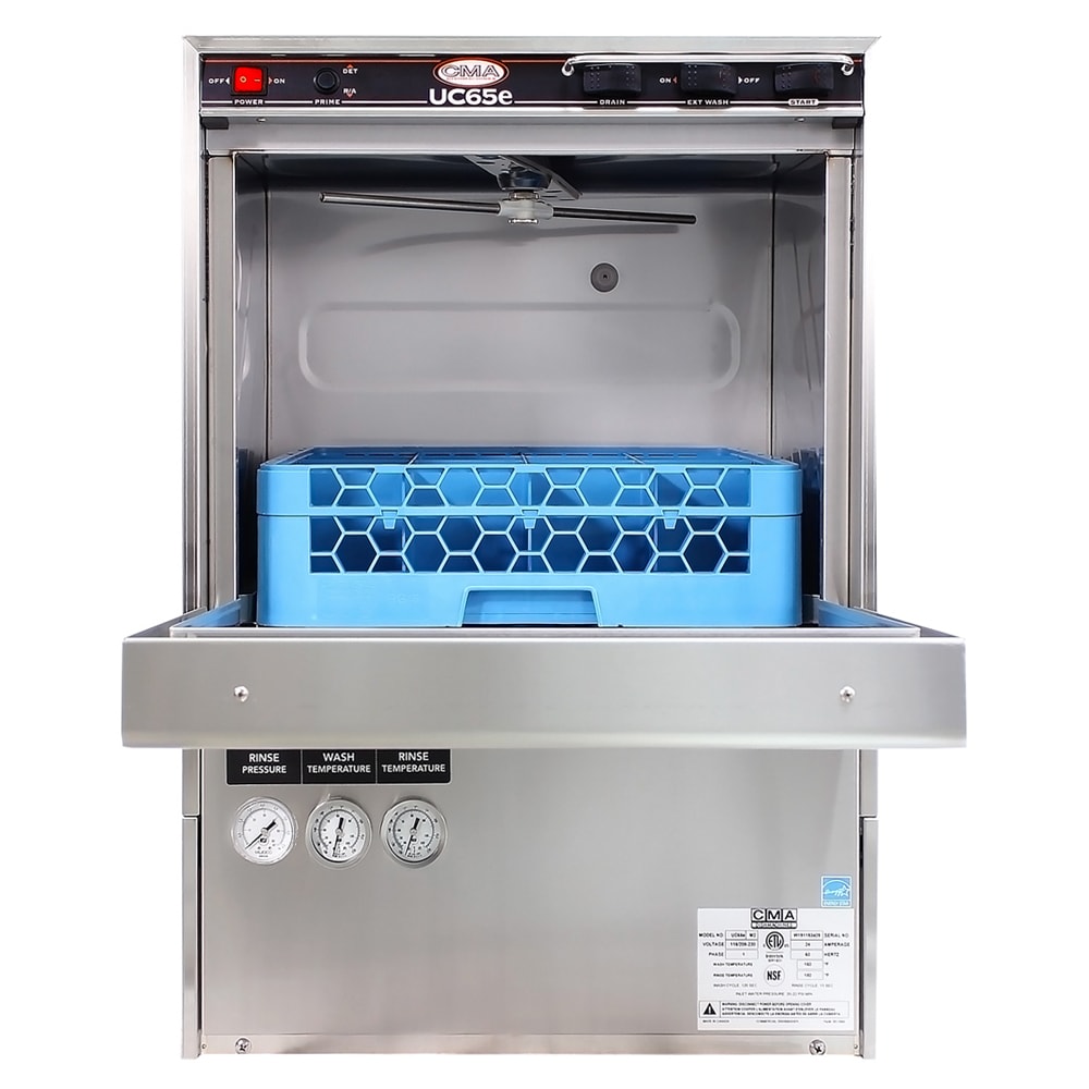 CMA Dishmachines 180UC High Temperature Undercounter Dishwasher with Dispenser