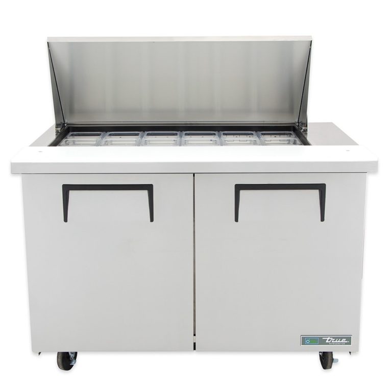 True TSSU-48-18M-B-HC 48" Sandwich/Salad Prep Table W/ Refrigerated ...