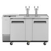 Turbo Air TCB-3SDD-N6 69 1/8" Draft Beer System w/ (3) Keg Capacity - (2) Columns, Stainless, 115v - Image 2