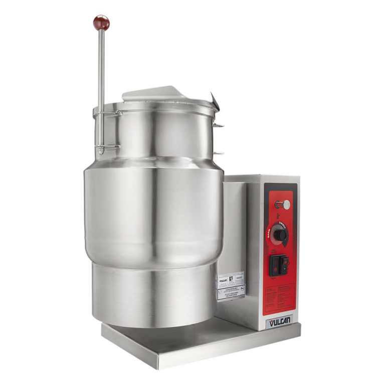 Vulcan K6ETT 6 gal. Steam Kettle - Manual Tilt, 2/3 jacket, 208v/3ph ...