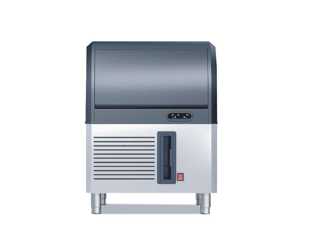 60 lbs. Built-in Freestanding Self-Contained Ice Maker in Stainless steel