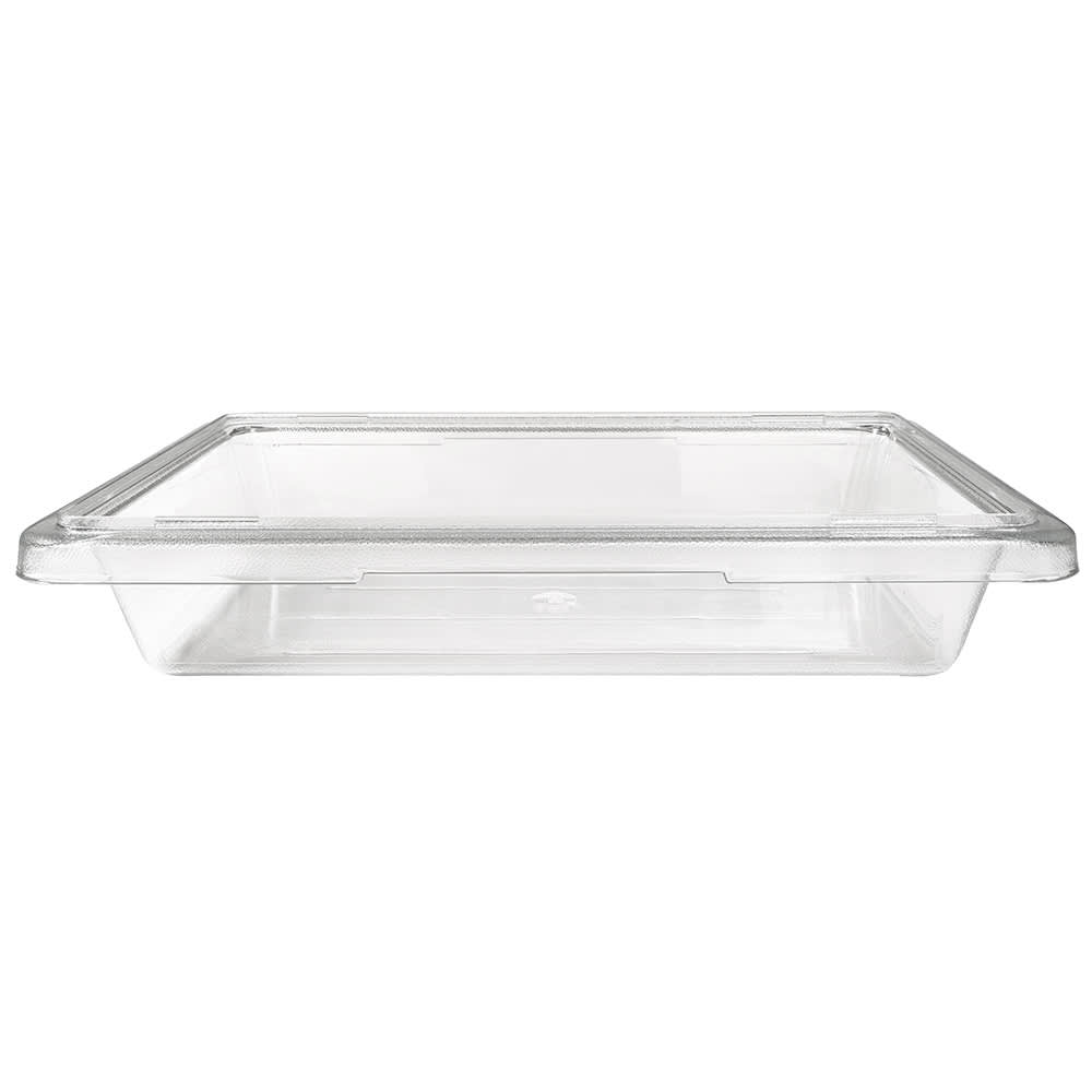 Cambro 4 3/4 Gal Clear Plastic Food Storage Container - 18L x 12