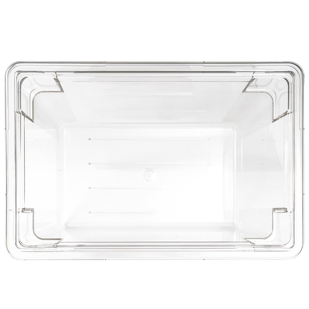 Cambro 4.75 Gal White Poly Commercial Food Storage Box, 12 x 18 x 9