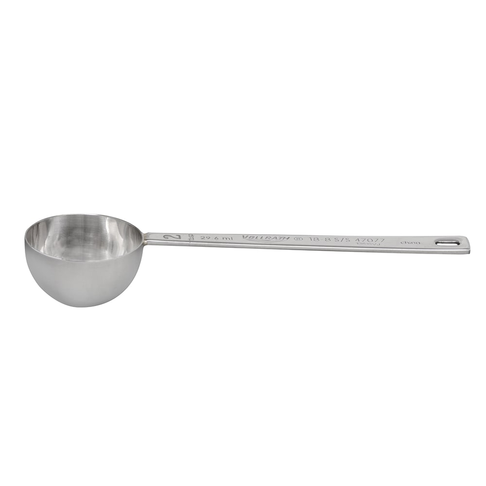 Vollrath 47077 2 tbsp Round Measuring Spoon - 6 Long, Stainless