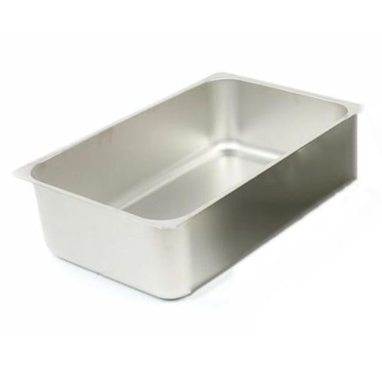 Choice Full Size 6 Deep Stainless Steel Steam Table Spillage Pan